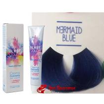 Крем-фарба з колагеном і кератином Blast and Color Hair Coloring Cream with Collagen and Keratin Punti di Vista Mermaid Blue Синій, 100 мл