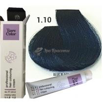 Крем-фарба 1.10 Tiarecolor Hair Coloring Cream, 60 мл