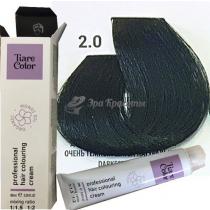 Крем-фарба 2.0 Tiarecolor Hair Coloring Cream, 60 мл