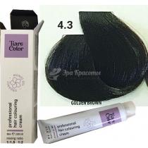 Крем-фарба 4.3 Tiarecolor Hair Coloring Cream, 60 мл