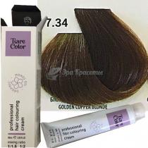 Крем-фарба 7.34 Tiarecolor Hair Coloring Cream, 60 мл