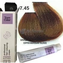 Крем-фарба 7.45 Tiarecolor Hair Coloring Cream, 60 мл
