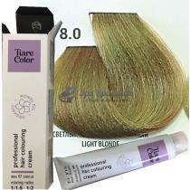 Крем-фарба 8.0 Tiarecolor Hair Coloring Cream, 60 мл