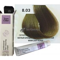 Крем-фарба 8.03 Tiarecolor Hair Coloring Cream, 60 мл