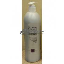 Шампунь Нейтралізація жовтизни і сяйво Metallic Silver Shampoo Tiarecolor, 1000 мол