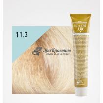 Крем-фарба для волосся 11.3 Супер світлий блондин платиновий золотистий Color lux Design look, 100 мл