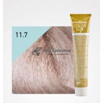 Крем-фарба для волосся 11.7 Супер світлий блондин платиновий ірисовий Color lux Design look, 100 мл