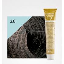 Крем-фарба для волосся 3.0 Темно-каштановий Color lux Design look, 100 мл