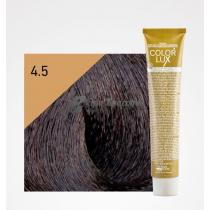 Крем-фарба для волосся 4.5 Середній горіховий махагон Color lux Design look, 100 мл