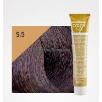 Крем-фарба для волосся 5.5 Світлий горіховий махагон Color lux Design look, 100 мл