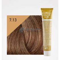 Крем-фарба для волосся 7.13 Середній блондин бежевий Color lux Design look, 100 мл