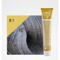 Крем-фарба для волосся 8.1 Світлий блондин попелястий Color lux Design look, 100 мл
