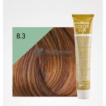 Крем-фарба для волосся 8.3 Світлий блондин золотистий Color lux Design look, 100 мл