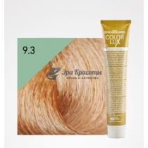 Крем-фарба для волосся 9.3 Дуже світлий блондин золотистий Color lux Design look, 100 мл