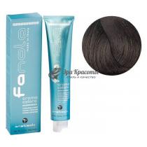 Крем-фарба для волосся 4.03 Теплий середній коричневий Colouring Cream Fanola, 100 мл