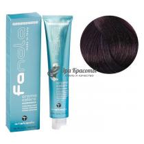 Крем-фарба для волосся 5.22 Світло-коричневий інтенсивний фіолетовий Colouring Cream Fanola, 100 мл