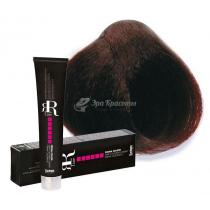 Крем-фарба для волосся 5/55 Світло-коричневий з насиченим відтінком червоного дерева Hair Colouring Cream RR Line, 100 мл