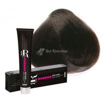 Крем-фарба для волосся 5/71 Холодний світло-коричневий горіх Hair Colouring Cream RR Line, 100 мл