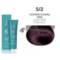 Стійка крем-фарба для волосся 5/2 Перламутрове світло-каштановий Perlacolor Oyster, 100 мл