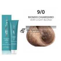 Стійка крем-фарба для волосся 9/0 Дуже світлий блондин Perlacolor Oyster, 100 мл