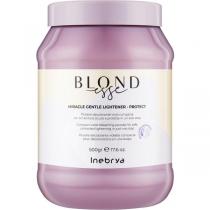 Освітлювальна пудра із захистом для волосся Inebrya Blondesse Мiracle Gentle Light-Protect, 500 г