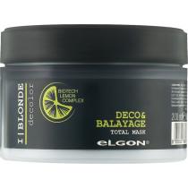 Відновлююча маска для освітленного волосся Elgon I Blonde Deco Balayage Total Mask, 250 мл