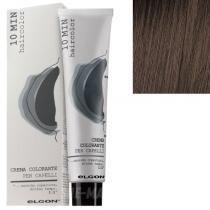 Крем-фарба для волосся 10 хвилин 3 темно-коричневий натуральний 10 Min Color Elgon, 60 мл