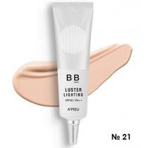 BB крем з ефектом сяйва 21 A'pieu Luster Lighting BB Cream SPF30, 20 г