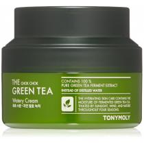 Крем зволожуючий з екстрактом зеленого чаю Tony Moly The Chok Chok Green Tea Watery Cream, 60 мл