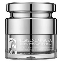 Крем для обличчя антивіковий з екстрактом чорної ікри Ottie Platinum Aura Ultimate Caviar Cream, 50 мл