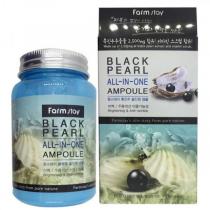 Сироватка для обличчя ампульне з екстрактом чорного перлів FarmStay Black Pearl All-in-one Ampoule 250 мл