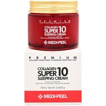 Крем омолоджуючий нічний з колагеном Medi Peel Collagen Super 10 Sleeping Cream, 70 мл