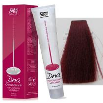 Фарба для волосся з кологеном та кератином 5.6 Світлий Каштановий червоний DNA Shot, 100 мл