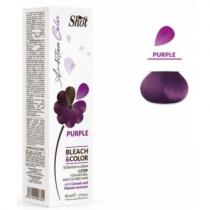 Знебарвлюючий крем з пігментом Фуксія Purple Bleach and Color Shot, 80 мл