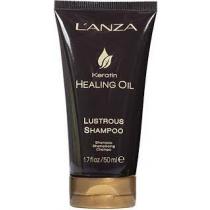 Шампунь для блиску волосся Keratin Healing Oil Lustrous Shampoo L'Anza, 50 мл
