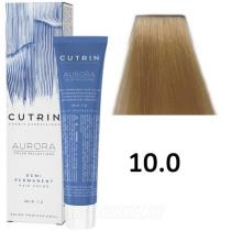 Безміачна фарба 10.0 Природний Блондин Aurora Demi Permanent Hair Color Cutrin, 60 мл