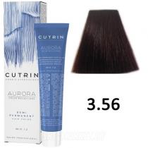 Безміачна фарба 3.56 Полярна Ніч Aurora Demi Permanent Hair Color Cutrin, 60 мл