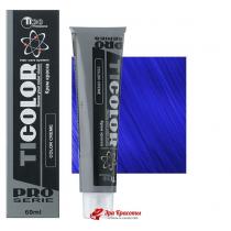 Стійка крем-фарба для волосся 008 насичено блакитний коректор Tico Ticolor Classic, 60 мл