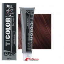 Стійка крем-фарба для волосся 4.66R насичено-червоний червоно-коричневий Tico Ticolor Classic, 60 мл
