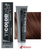 Стійка крем-фарба для волосся 6.35 золотистий темно-русявий червоне дерево Tico Ticolor Classic, 60 мл