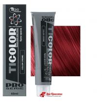 Стійка крем-фарба для волосся 6.66R насичений червоний темно-русявий Tico Ticolor Classic, 60 мл