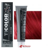 Стійка крем-фарба для волосся 7.66R насичено-червоний русявий Tico Ticolor Classic, 60 мл
