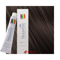 Крем-фарба для волосся 5.1 Світлий попелясто-коричневий Nouvelle Hair Color, 100 мл