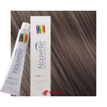 Крем-фарба для волосся 6.1 Темно-попелястий русявий Nouvelle Hair Color, 100 мл