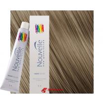 Крем-фарба для волосся 8.13 Світло-попелястий золотисто-русявий Nouvelle Hair Color, 100 мл