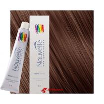 Крем-фарба для волосся 6.35 варені каштани в цукрі Nouvelle Hair Color, 100 мл