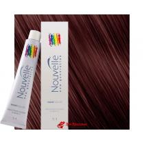 Крем-фарба для волосся 5.4 Світлий мідно-каштановий Nouvelle Hair Color, 100 мл