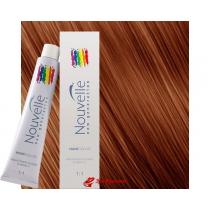 Крем-фарба для волосся 7.4 Мідно-русявий Nouvelle Hair Color, 100 мл