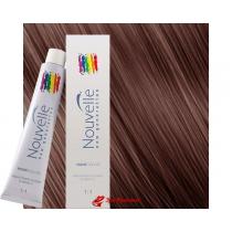 Крем-фарба для волосся 7.53 Каштан Nouvelle Hair Color, 100 мл