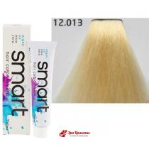 Крем-фарба для волосся 12.013 Ультpacвітлий бeжeвий блoндин Nouvelle Smart Hair Color Cream, 60 мл